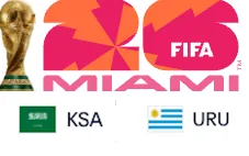 Luxury chauffeur transportation for Saudi Arabia vs Uruguay - World Cup - Group H (Match 13) in Miami