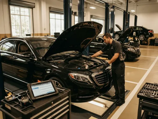 Miami Shores executive using black car service for corporate travel and commuting