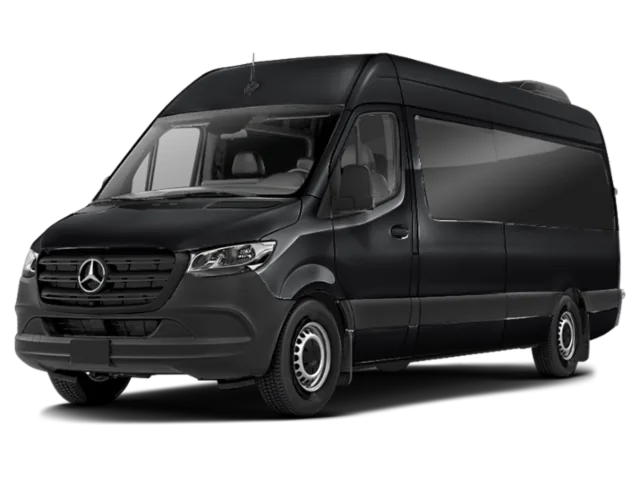 Mercedes Sprinter 2500 luxury van for bachelor party group transportation in Miami