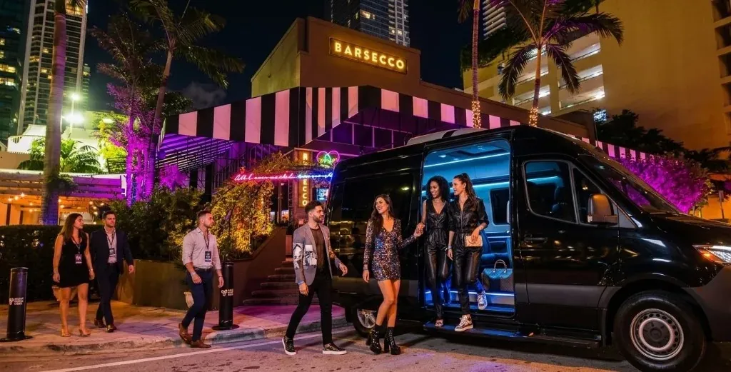 Luxury transportation for Miami Music Week, Miami / South Beach / Bayfront area